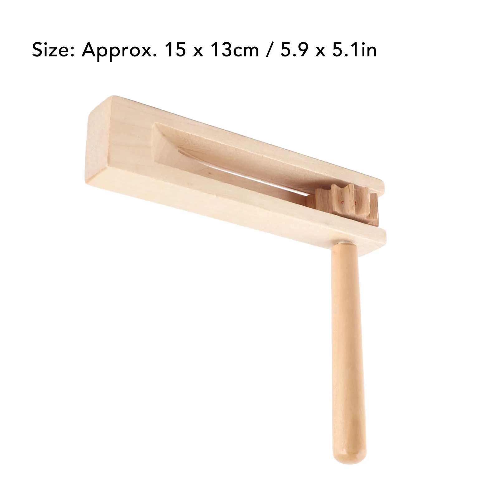 صانع الضوضاء السقاطة الخشبية أورف صانع الضوضاء اليد حشرجة الموت لعبة للأحداث الرياضية والاحتفالات الألعاب #6