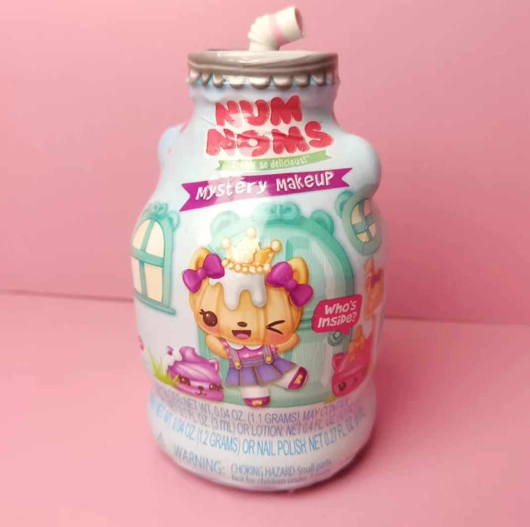ألعاب مفاجئة أصلية من Num Noms للفتيات منفوش الوحل الغامض ماكياج ملمع الشفاه رائحة الوجبات الخفيفة دمى Kawaii لذيذة #1
