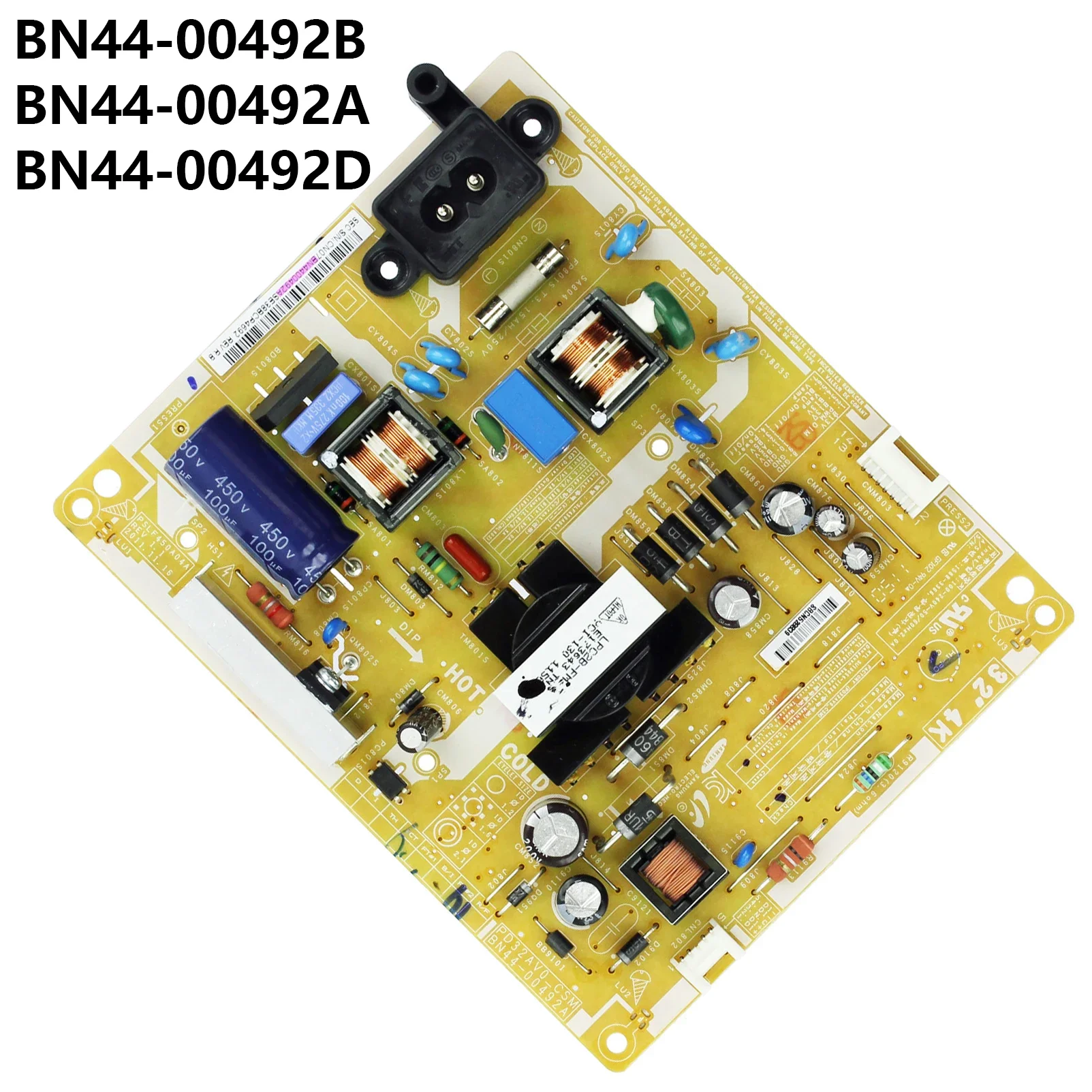 

BN44-00492B BN44-00492A BN44-00492D Power Board for UN32EH4000F UN32EH4050 UN32EH4000F UN32EH4003 UA32EH4080 UA32EH4003 32" TV