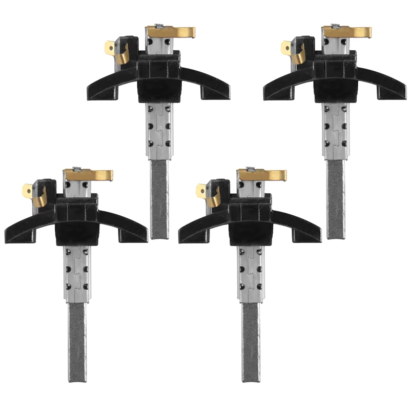 4 Uds aspiradora Motor eléctrico cepillos de carbono accesorios pieza de herramienta de limpieza del hogar duradera