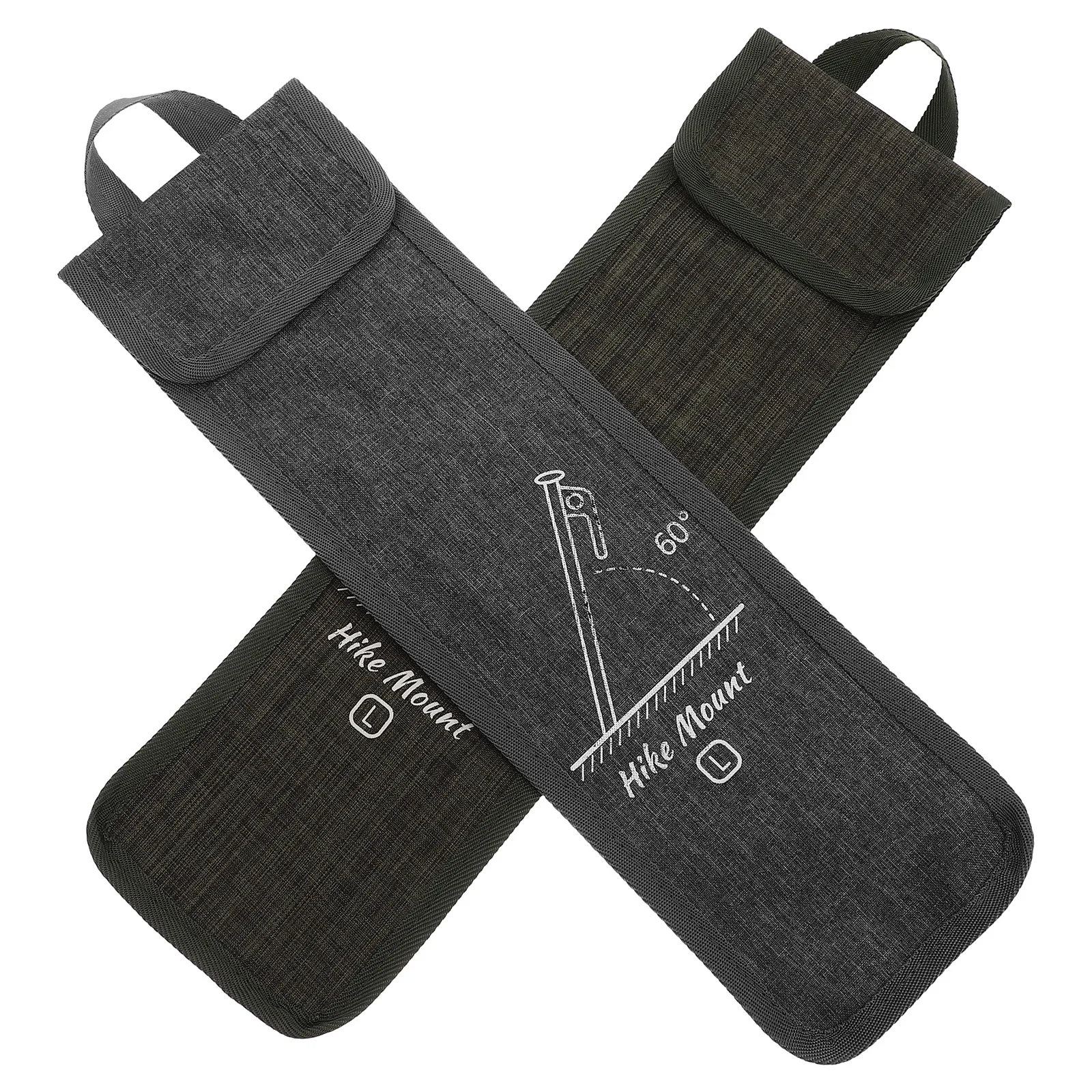 

2Pcs Tent Bag Camping Camping Accessories Outdoor Storage Bags 40cm Portable Oxford Cloth Peg Pouches Heavy Duty Waterproof