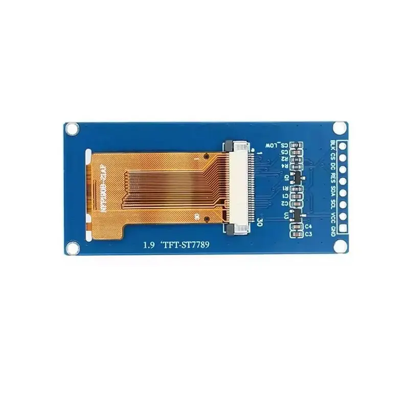 A99E-10 Set 1.9Inch IPS Full Angle TFT Display Screen LCD Screen Color Display Module SPI Serial Port High-Definition170x320