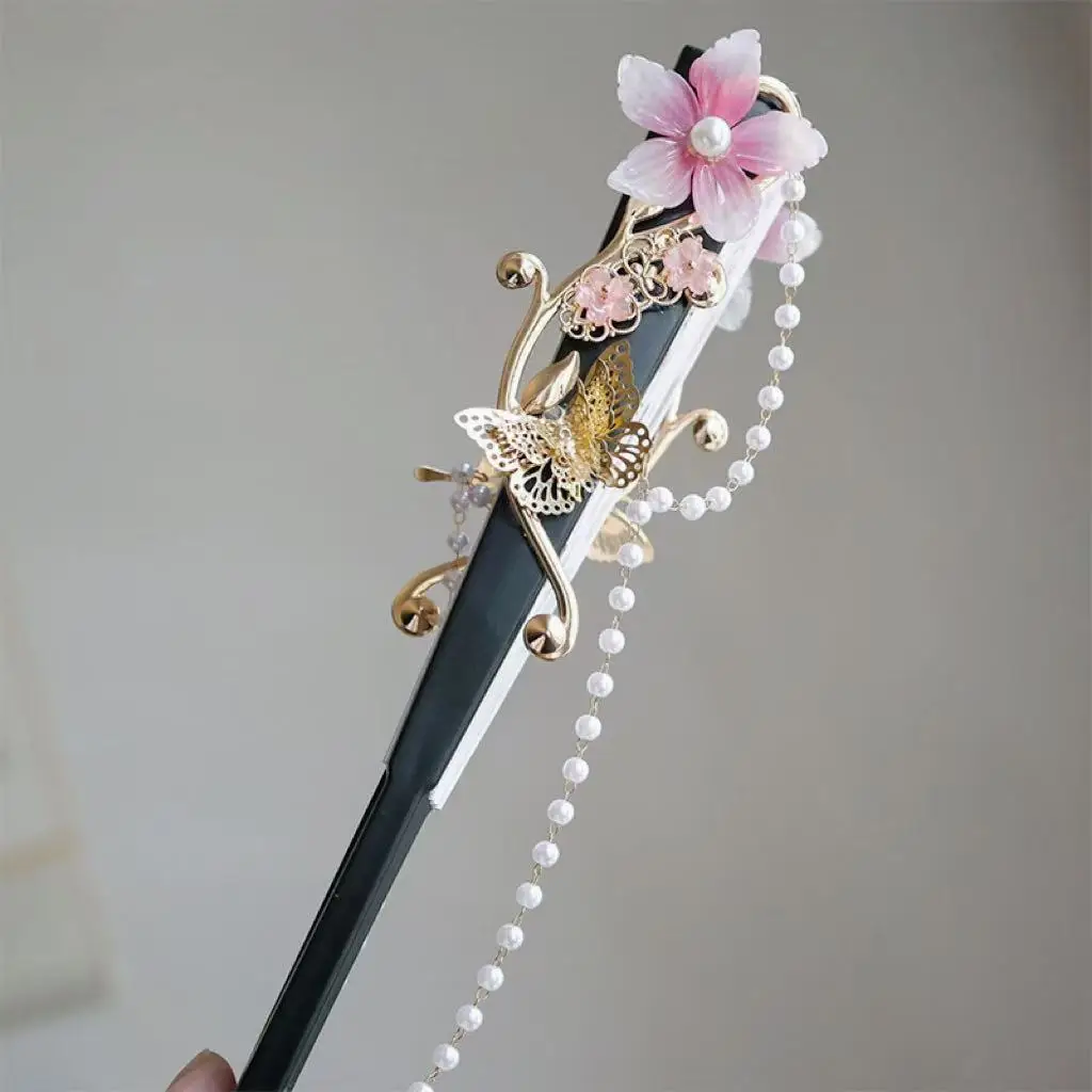 天官が祝福を贈る、花城謝憐のコスプレ古代風写真小道具、扇子を手に。