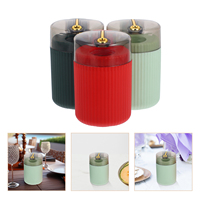 3pcs Automatic Toothpick Box Press Dispenser Holder Container Pop Up Kitchen Bar Large Capacity Reliable