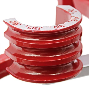 Ferramenta manual do cotovelo de dobra, tubulação pesada do tubo, alumínio, cobre, aço, combustível, linhas de freio, 3 em 1, 90 °, 180 °, 6mm, 8mm, 10mm 10 principais vendas maquina de curvar tubo - №9