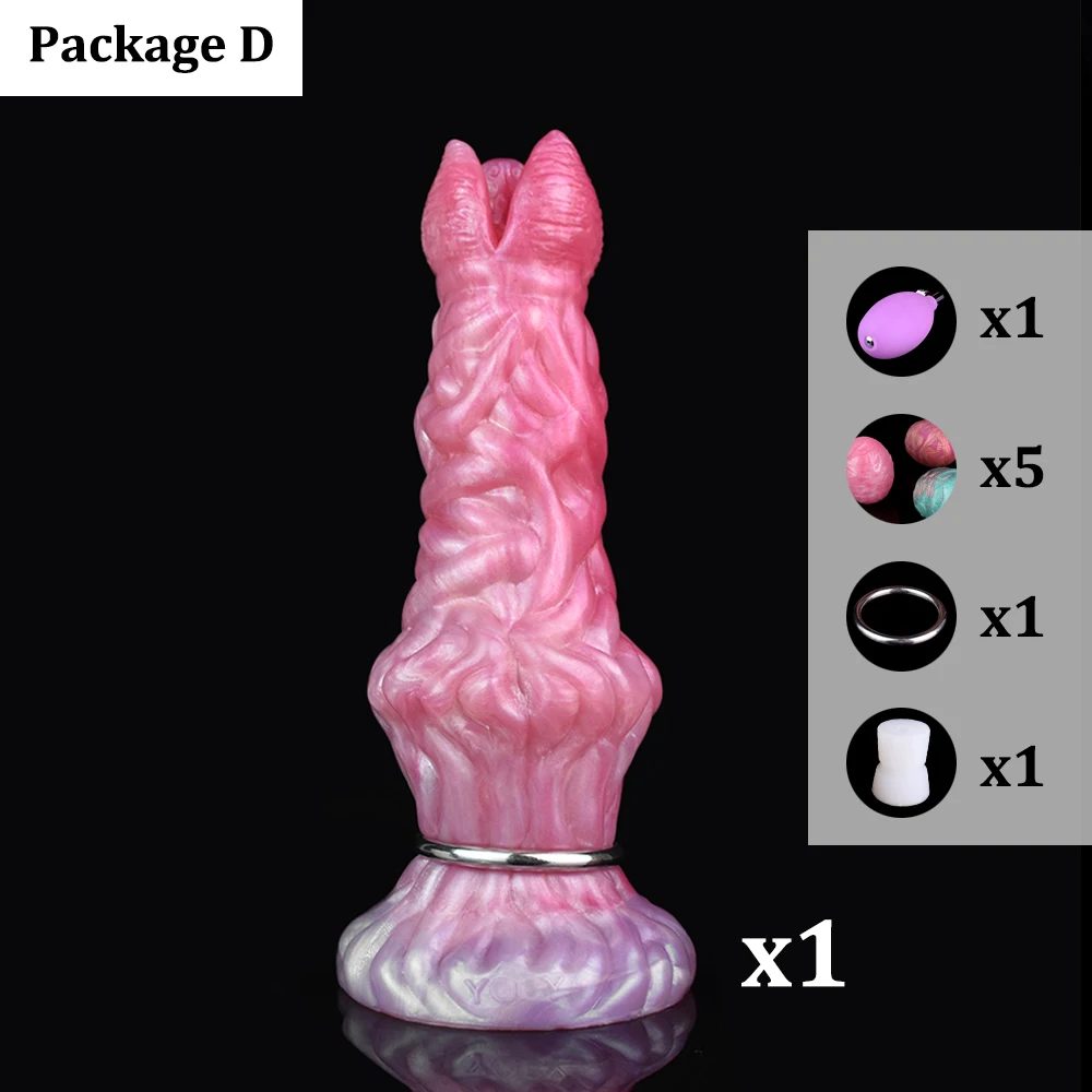Plug anale fantasy dildo in silicone per uomo e donna monster_voghion.com