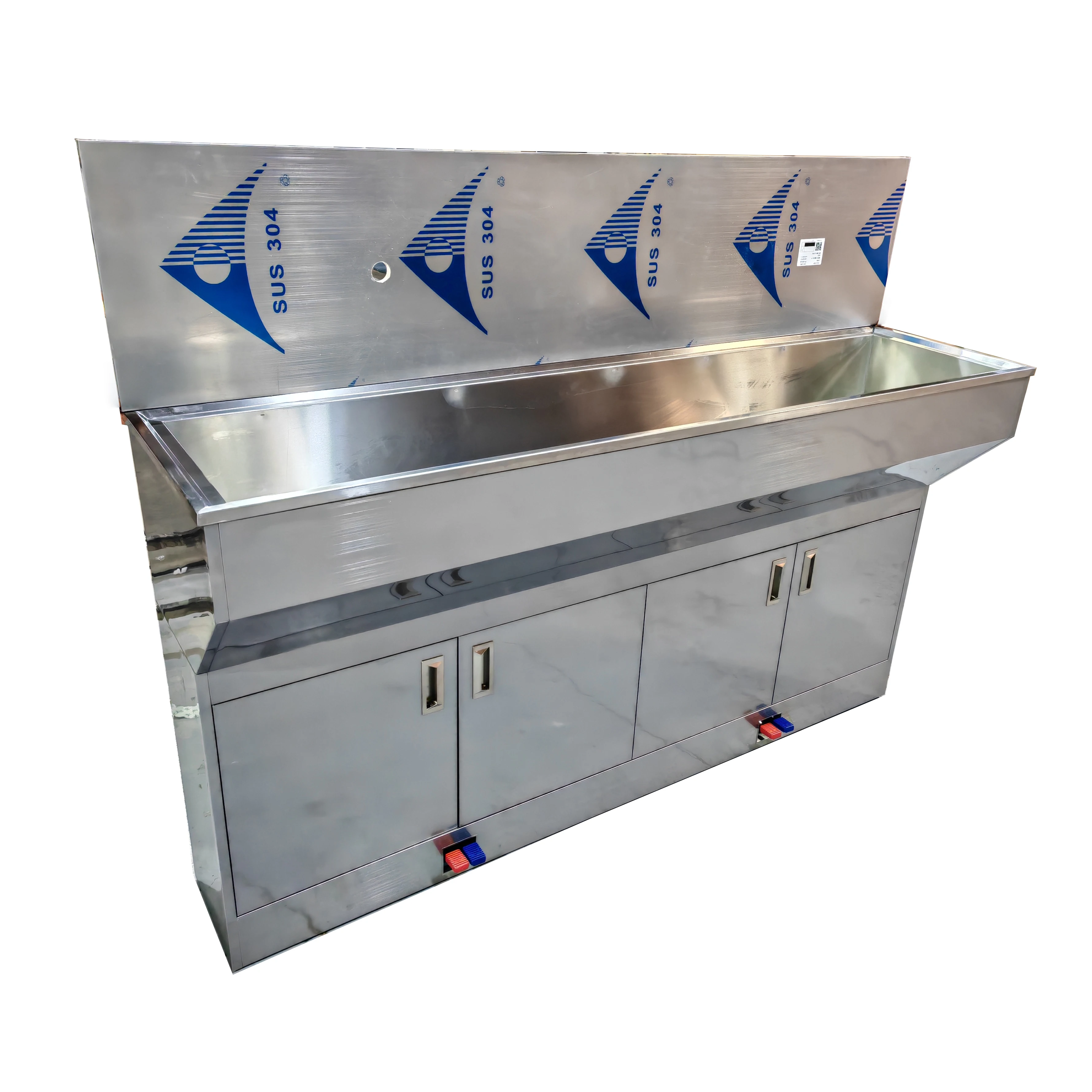 

Portable Veterinary Hospital Scrub Sink Stainless Steel Operating Room Washbasin