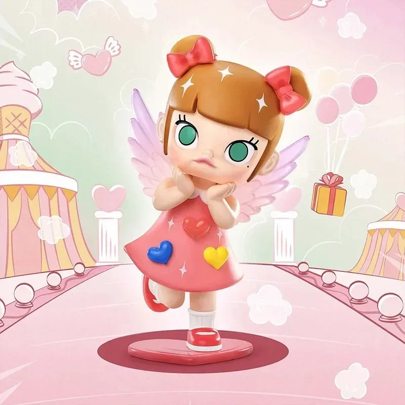 POP MART MOLLY La mia serie di superpotenze istantanee Scatola cieca Giocattoli Kawaii Anime Figura Caixa Caja Sorpresa Scatola misteriosa Bambole Ragazze Regalo