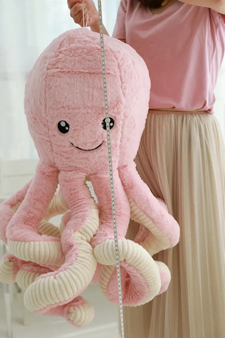 [TML] Super Lovely Simulation octopus Pendant Plush Stuffed Toy soft Animal Home Accessories Doll Children baby Gifts