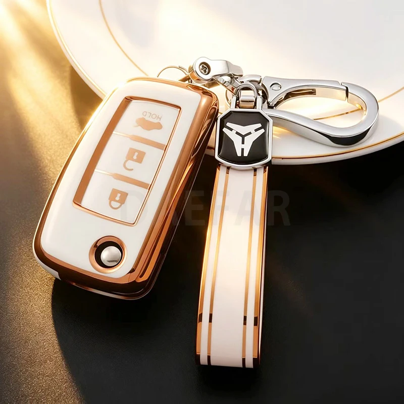 

3 Buttons TPU Key Case Cover for Nissan Qashqai J11 Pulsar C13 Juke F15 X-Trail T32 Micra L662
