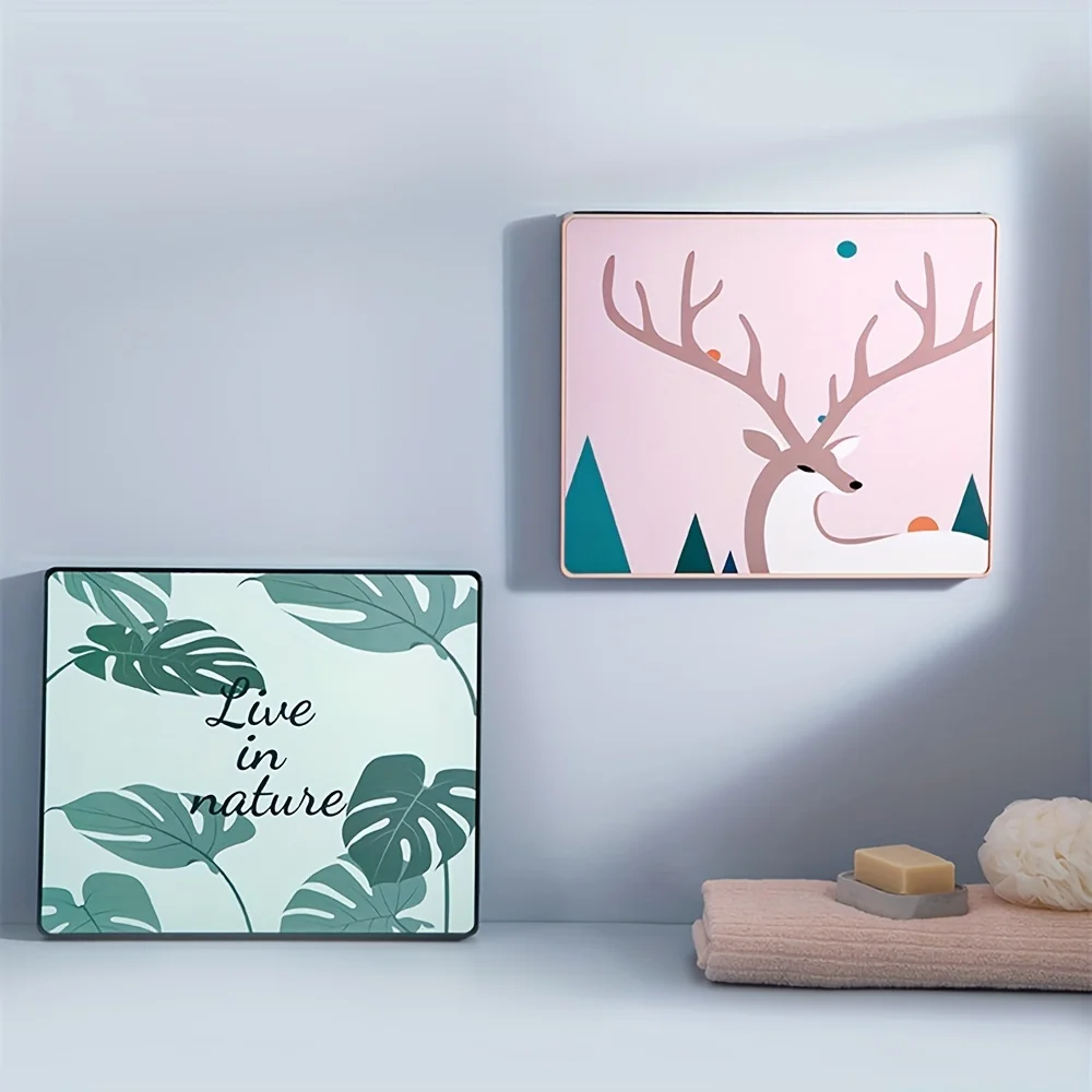 

Bathroom Waterproof Folding Shelf, Hanging Painting Rack, Toilet Free Punching Wall-mounted Wall Painting Cabinet, Decor Rack