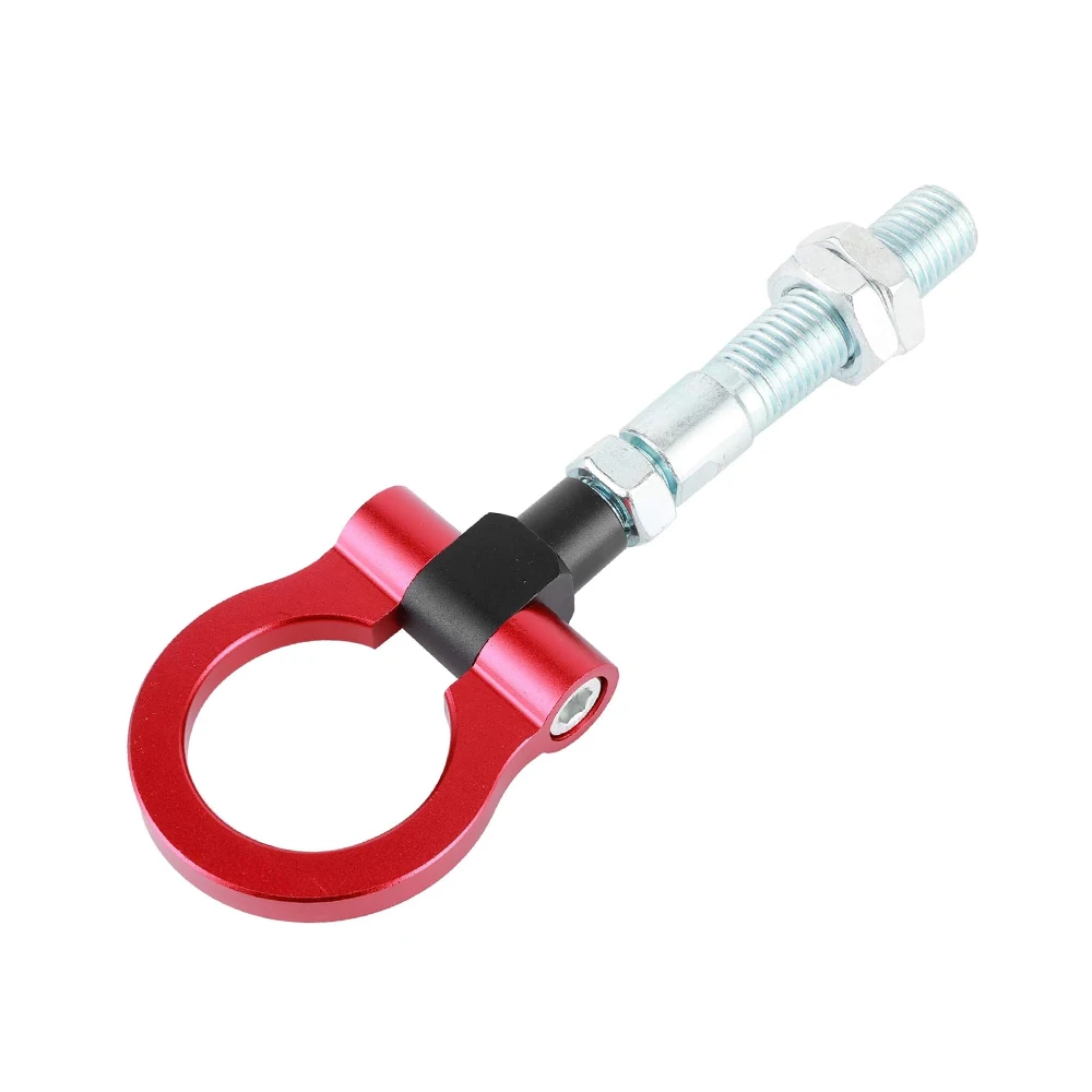 Aluminum Front Rear Auto Trailer Tow Hook Ring Eye Towing Bars for Hyundai Veloster 2012 2013 2014 2015 2016 2017