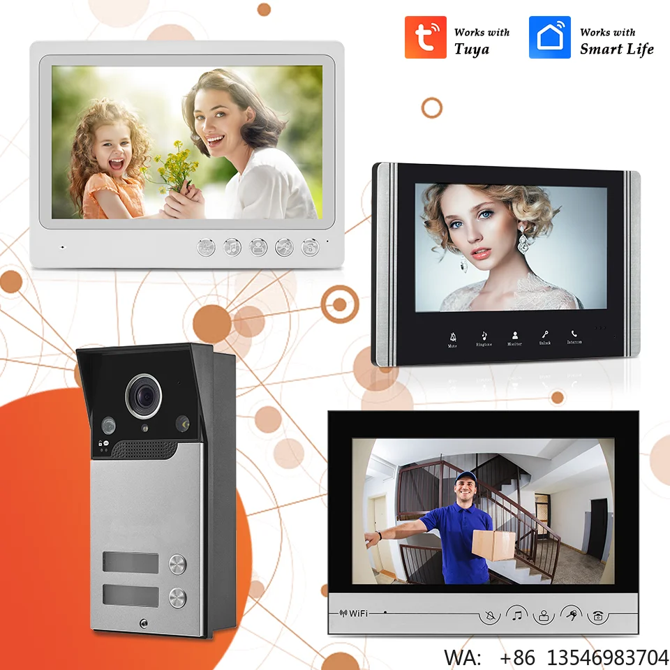 Fabrieks prijs 7 inch touchscr - Smart Doorbell Wired recensie en prijs