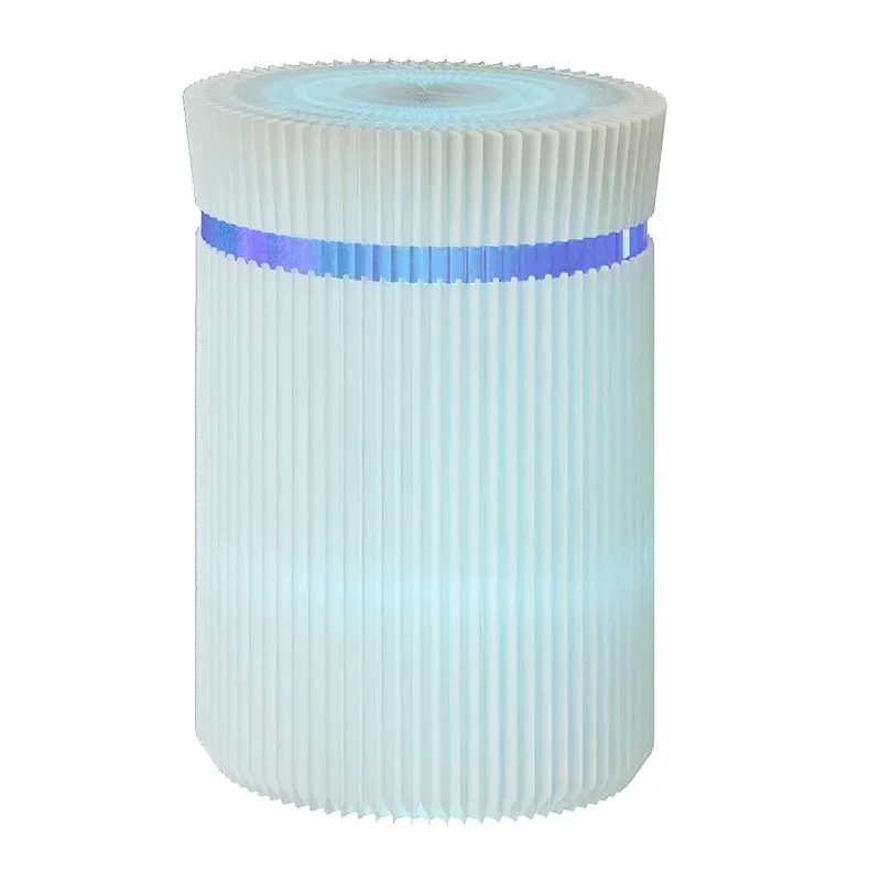 Cylinder display cabinet shelves, figure lighting display shelf cabinets, storage ornaments