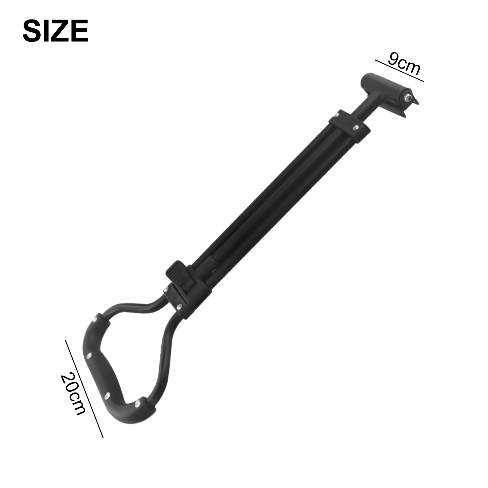 

Heavy Duty For folding Camping Cart Push Handle Adjustable Height and Angle Smooth Push and Pull Strong Load bearing
