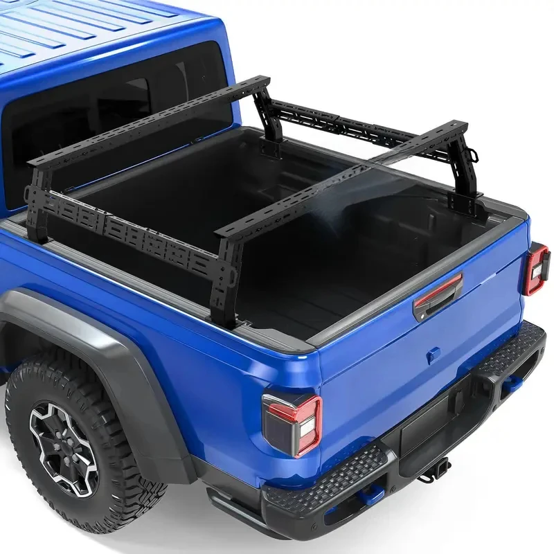 Upgrade Stylish Hot Selling Adjus 11.2-13.2 High Pickup Bed Rack Universal Off Road External Stora