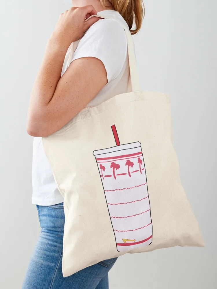 N and out drink Tote Bag shopping bag custom fabric bag custom tote