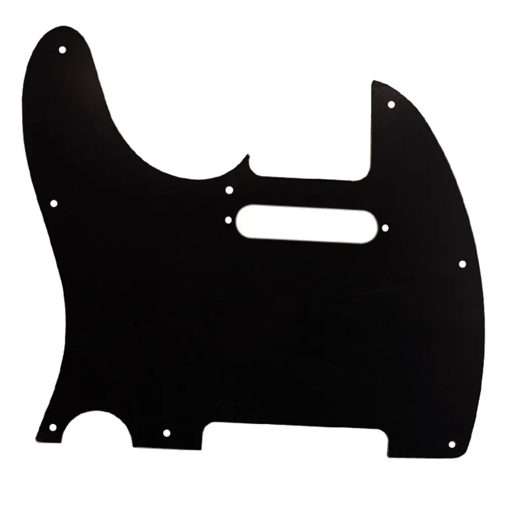 

3 Ply 8 Hole TL 23mm Guitar Perfect Pickguard Scratch Plate PVC For Tele Electric Guitars Style Easy To Install 90g Black/white