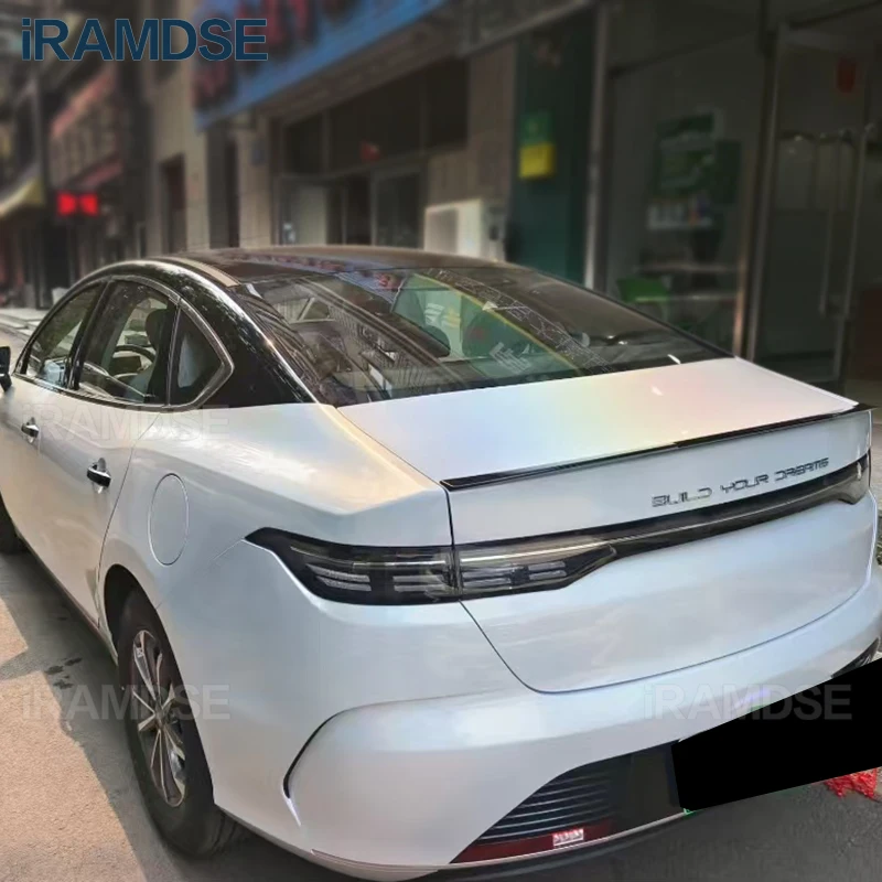 Spoiler for BYD King Destroyer 05 Black Exterior Decorative Rear Wing 2022 2023 2024 Car Tail Fin Accessories