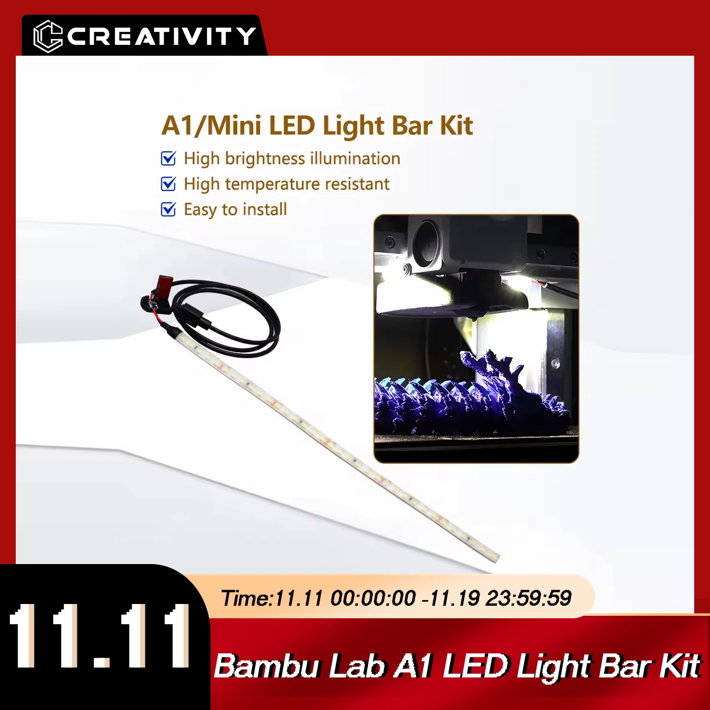 yZ[zBambuLab A1/A1 minipLEDCgXgbvAtBCgRa95 24VPxABambuLab A1/A1minip[cA3Dv^[ANZT[