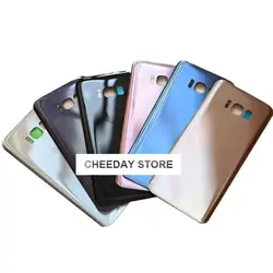For Samsung S8 Plus Back Battery Cover For Samsung Galaxy S8 Plus S8 s8+ G950 G950F G955 Glass Rear Housing Cover Replacement