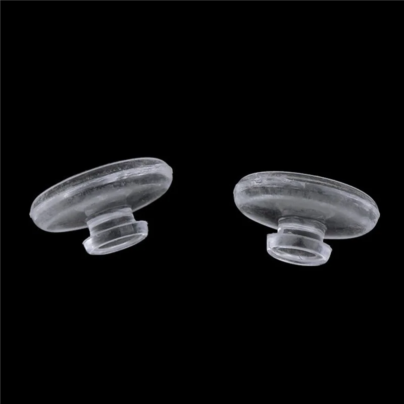 ASDS-75 زوجًا من وسادات أنف النظارات المصنوعة من السيليكون مقاس 9 مم