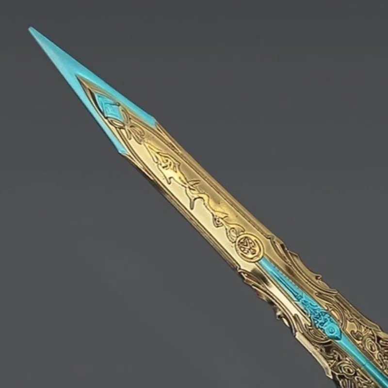 30 سنتيمتر سلسلة الأسلحة الباردة QingYun السيف السيف Enfeoffment من الآلهة الطرفية نموذج معدني السيف اكسسوارات حلية جمع