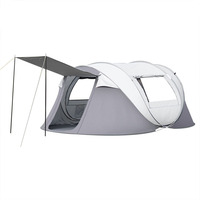 5-8 Persons Build Free Quick Opening Tent Camping Full Automatic Outdoor Tent Rain Proof Boat Account