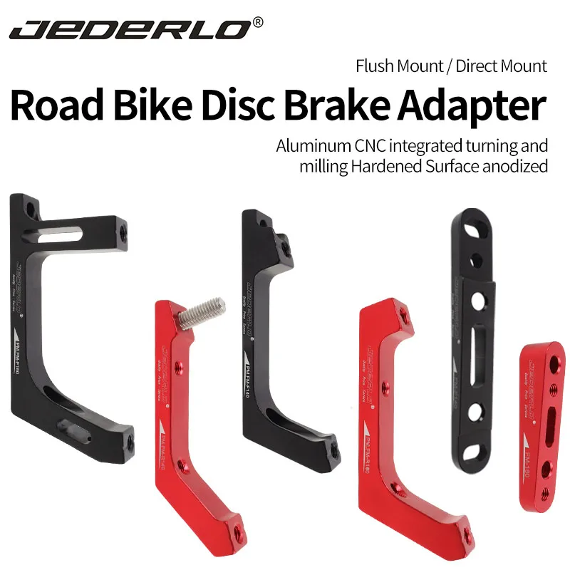 Road Bike Brake Disc Caliper For Shimano Adapter Flat Brake Caliper Flat Mount Post Rotor 140/160 Universal Conversion Seat