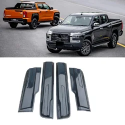 Door Trims Plate Cover For Triton L200 2024 2025 Car Accessories Auto Parts Door Trims Plate Cover