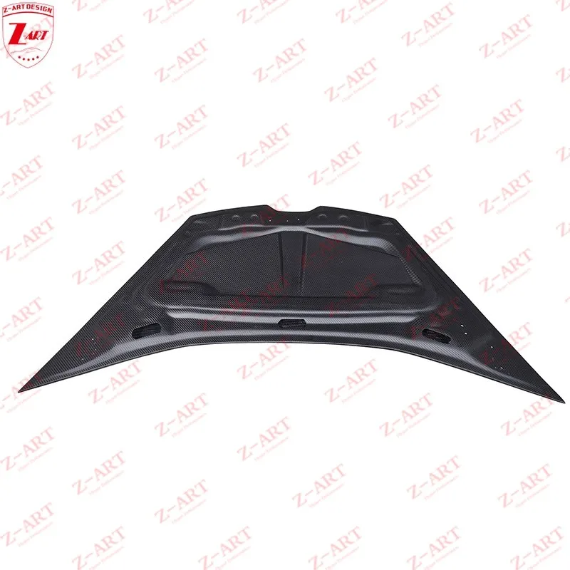 Z-ART Dry Carbon Fiber Front Hood for Lamborghini Huracan Autoclaved Carbon Fiber Front Trunk Lid for Huracan EVO Tecnica