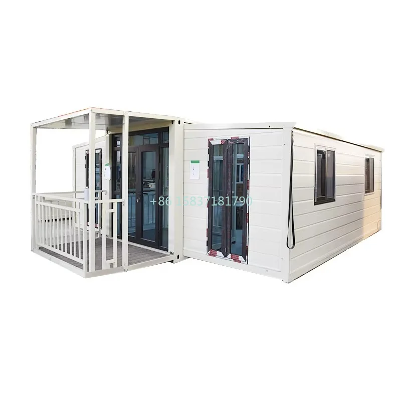 High Quality Tiny Home Prefab Container Expandable House Light Steel Mobile Prefabricated House Container with Bedroom Kitchen