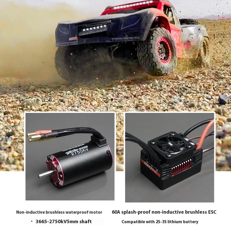 UD1002SE V2 High Performance Desert Off-road Truck 1/10th Edition Brushless RC Remote Control Vehicle