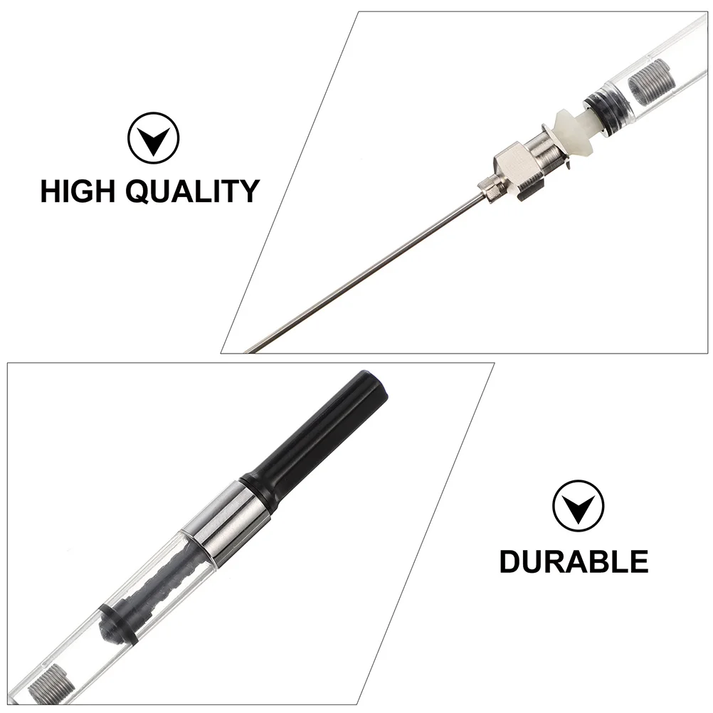 

6 Pcs Water Proof Fountain Pen Converter Student Ink Refill Stainless Steel Cartridge