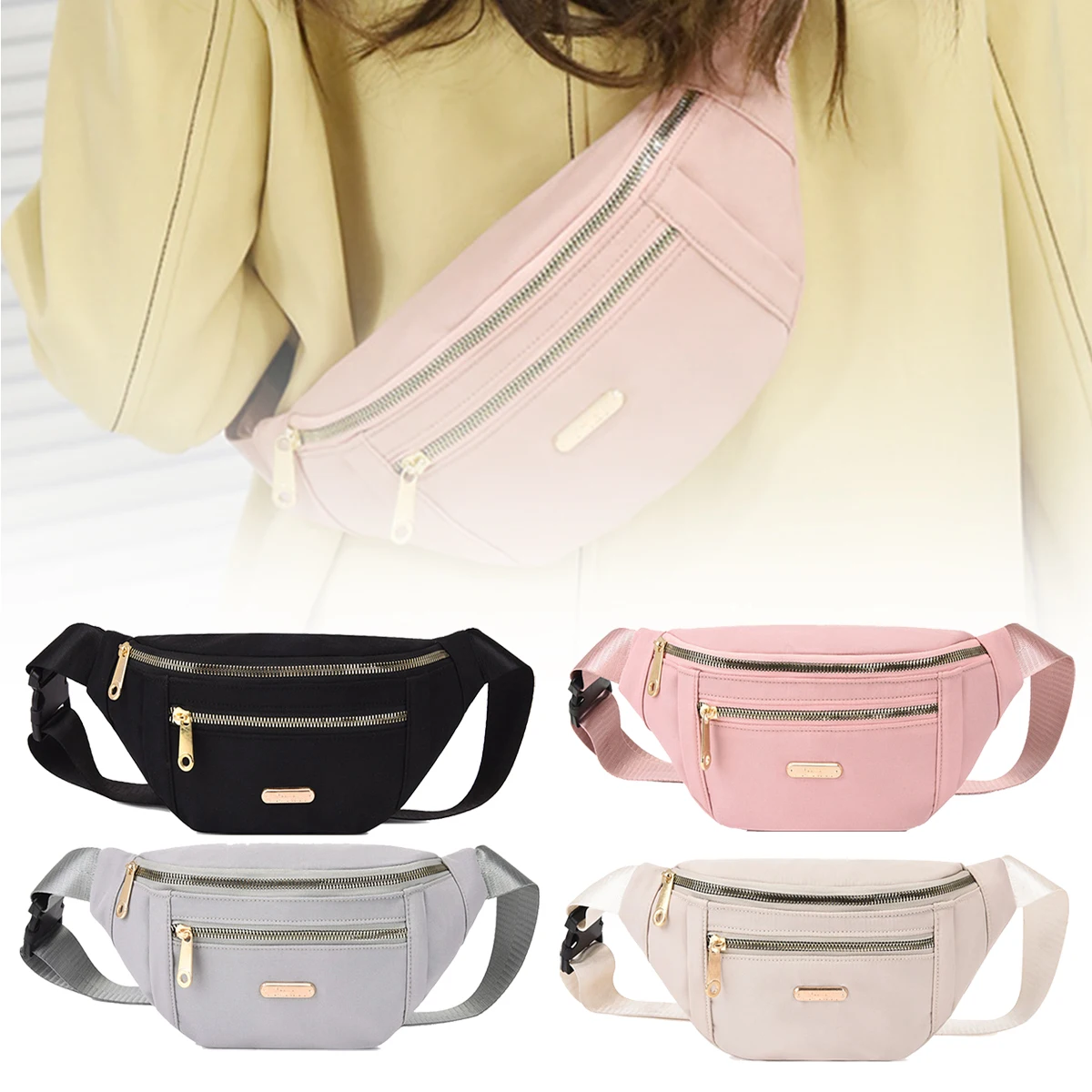 

Creative Mobile Waist Bag For Both Men And Women Multifunctional Anti Splash Business Wear-resistant Construction Site