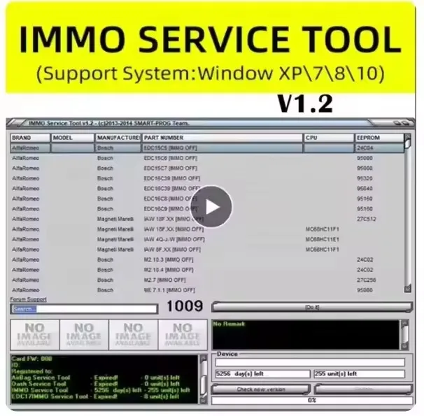 

Newest 2023 Edc 17 IMMO SERVICE TOOL V1.2 PIN Code+IMMO Pin Code Calculator V1.3.9+IMMO Universal Decoding V3.2 with free Keyge
