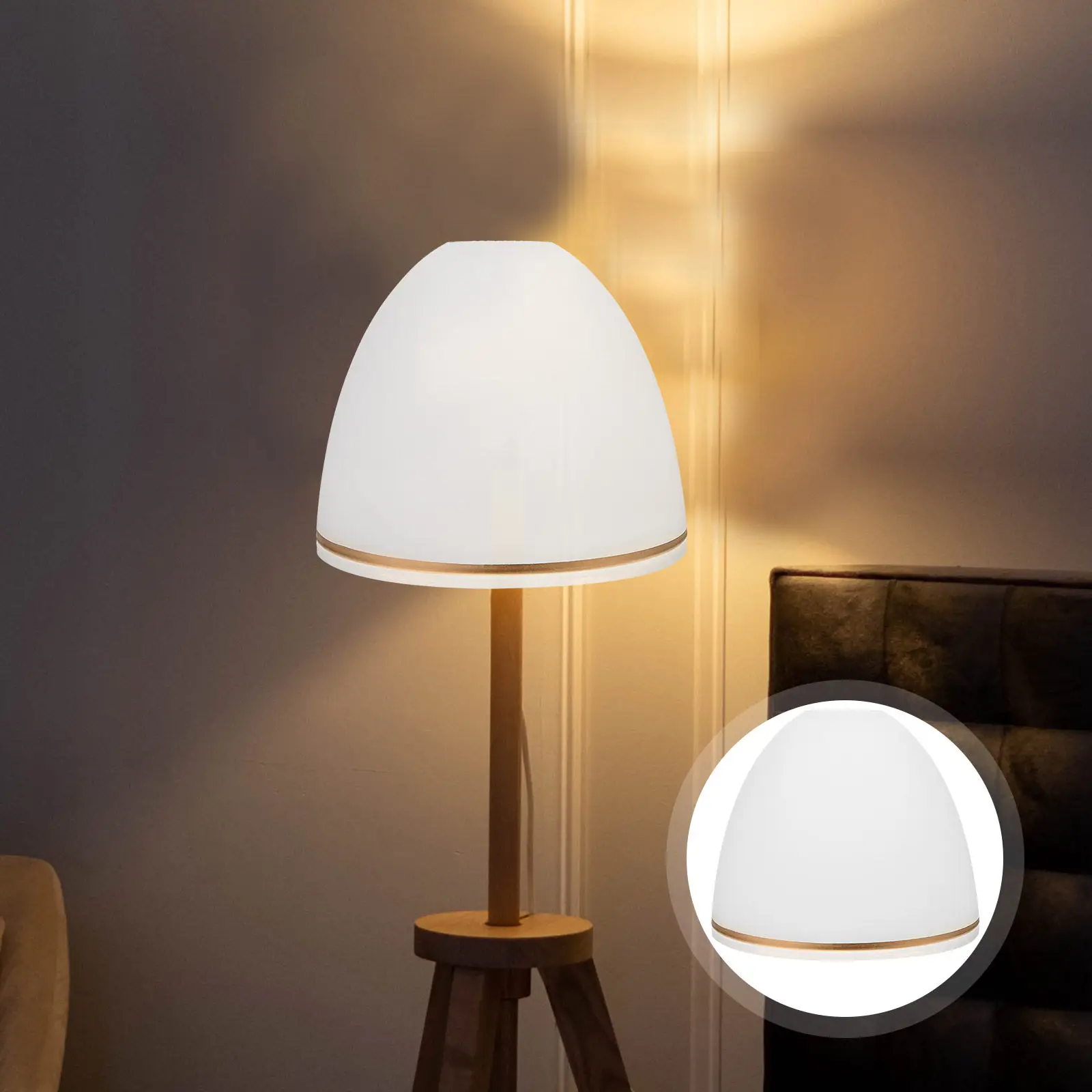 

Прозрачный стеклянный плафон для дома, современный сменный светильник-подвеска, крышка для лампы для гостиной, спальни, кабинета