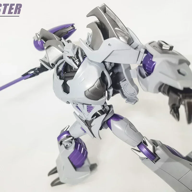 متوفر في المخزون أباتشي متحول مطلي بالفضة المعدنية APC TOYS Dark Leader of the Apache: شخصية الحركة المقاومة لزعيم TFP