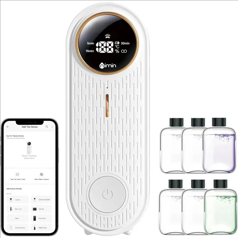 New Model Intelligent App Aromatherapy Machine Humidifier Bedroom Fresh Air Toilet Deodorization