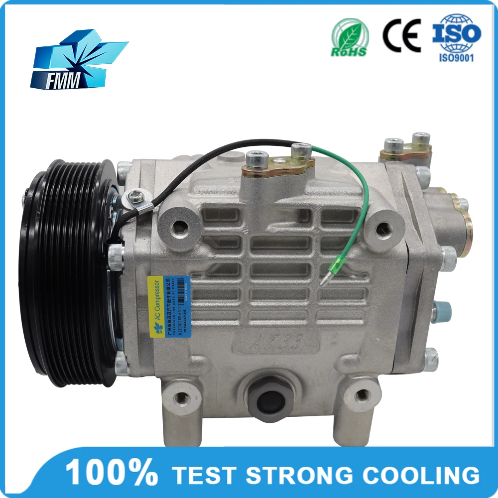 

New 24V 7pk High Quality Auto AC Compressor AK33 for Bus Air Conditioning System Product