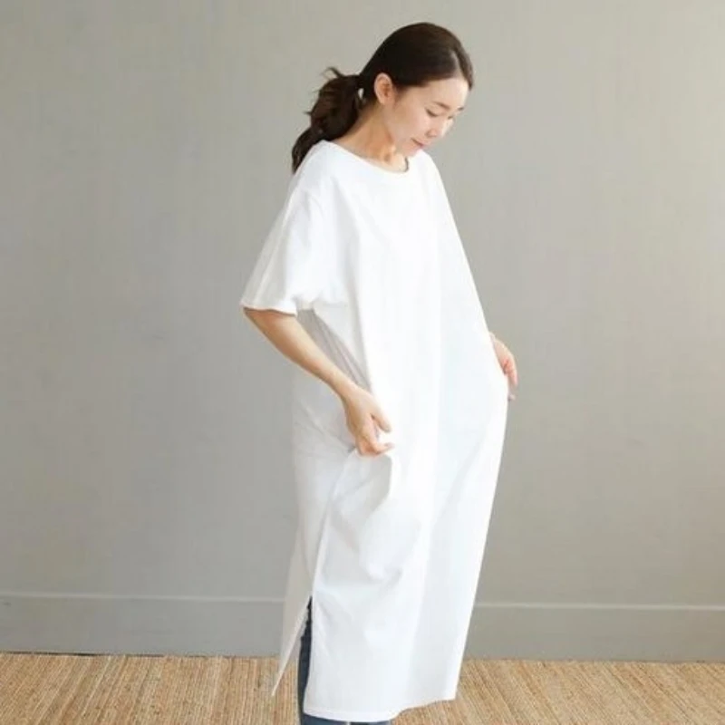 

Women's Solid Color skirt Streetwear Oversized Cotton Loose Casual Trendy Breathable comfortable Streetwear Casual Trendy girls