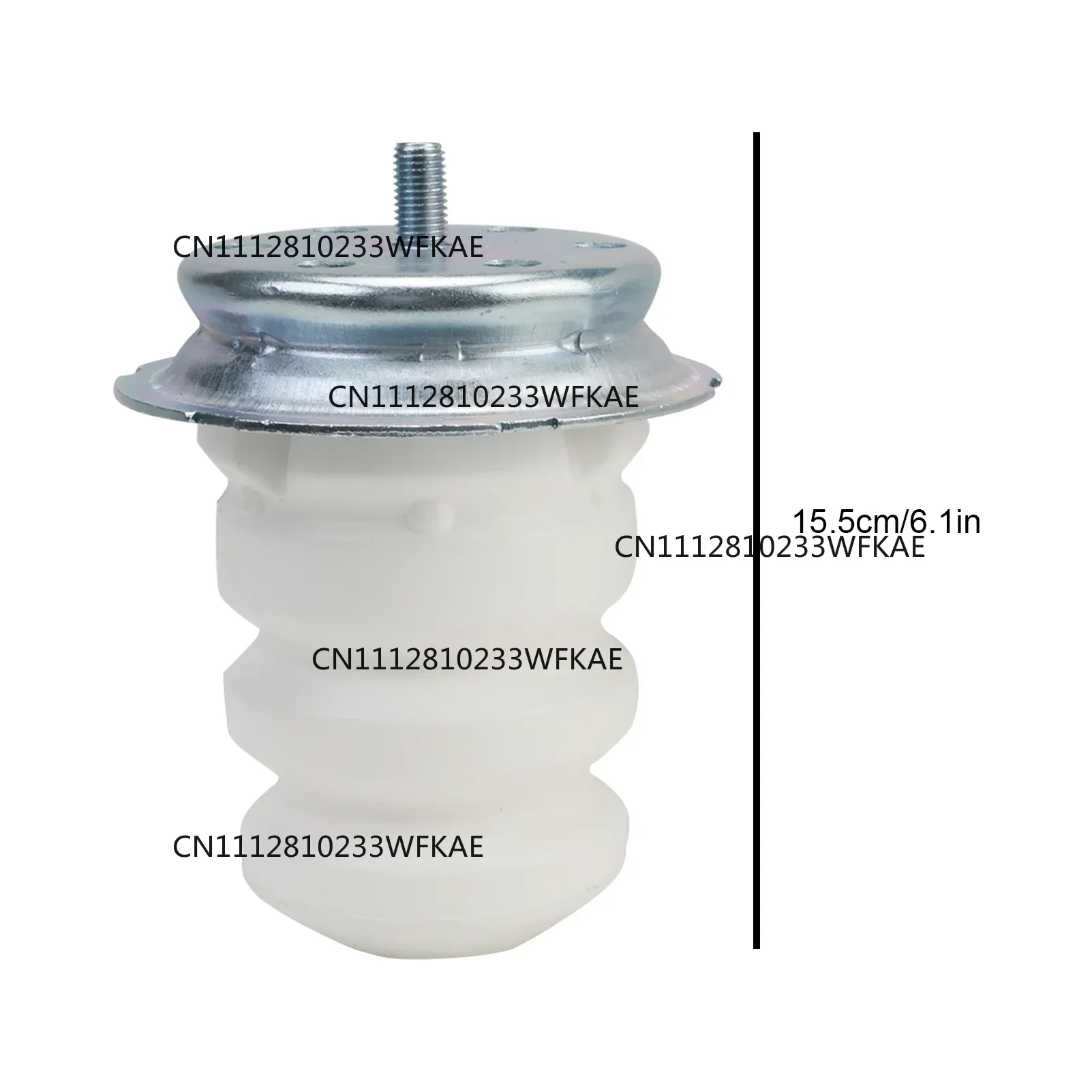 Car Stop Rubber Buffer Suspension Leaf Spring Travel Limiter Block Rear Axle for Jumper Ducato 250 Boxer 1351266080 5166.88