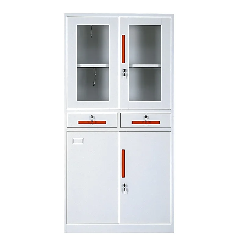 Office furniture directly from the manufacturer Steel five-section cabinets Thickened file cabinets, tin lockers Safes Employee