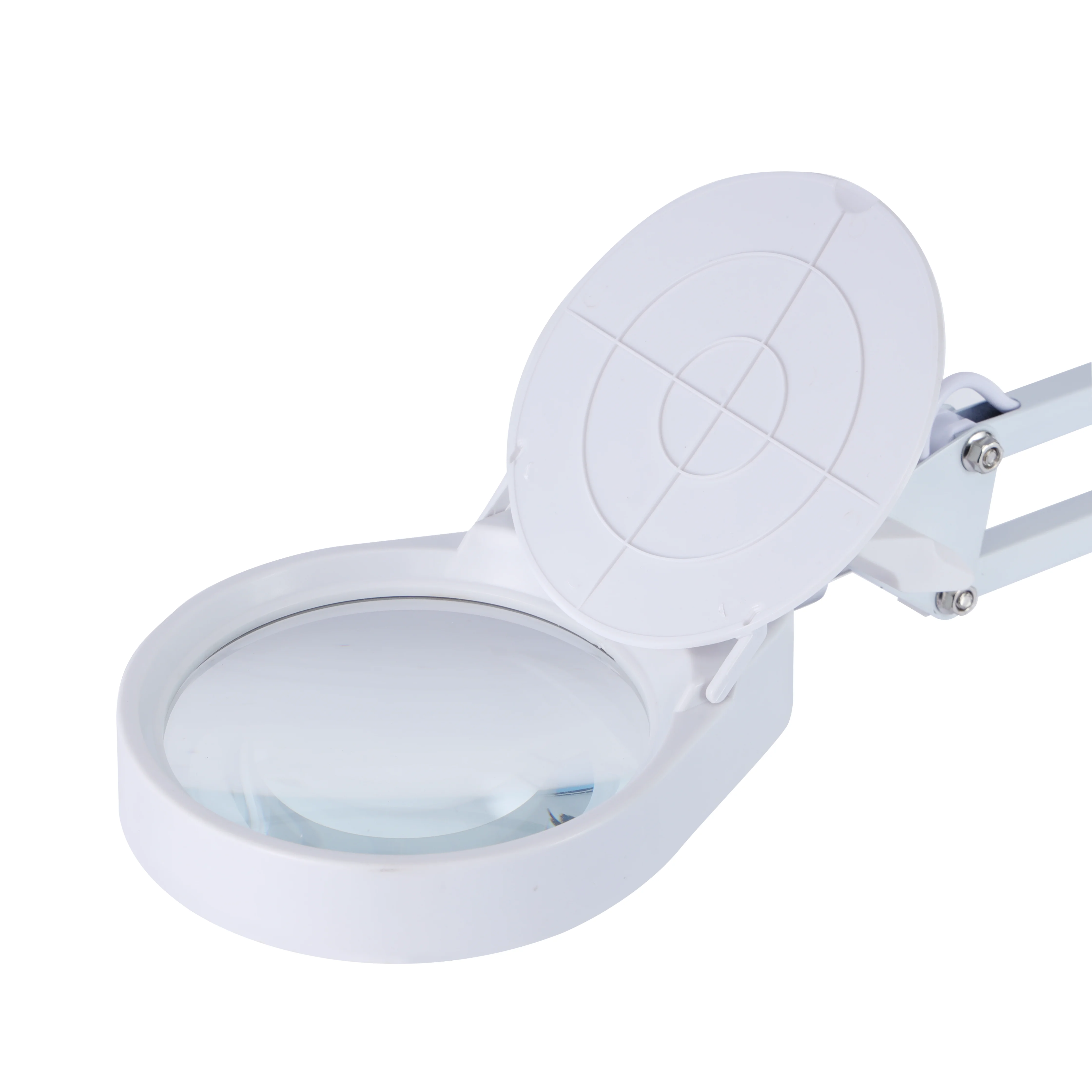 

Foldable Magnifying Glass with 38PCS LED Light Third Hand Soldering Tool Desk Clamp Magnifier Welding/Reading Table Lamp PD43598