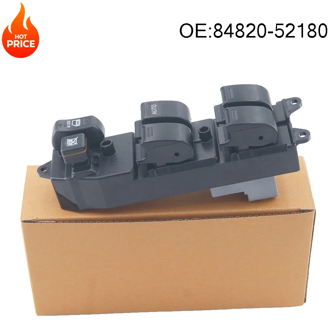 Front Right Master Power Window Switch 84820-52180 For Toyota Camry 02-05 2.4L 3.0L