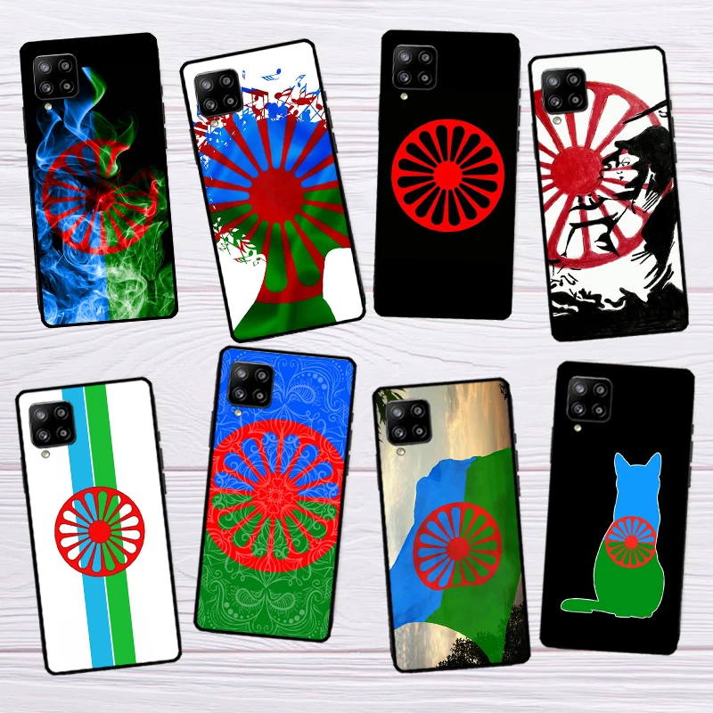 Gypsy Aromanian Romani Flag Case For Samsung Galaxy A52 A32 A22 A12 A13 A23 A33 A53 A73 A51 A71 A14 A24 A34 A54 Coque