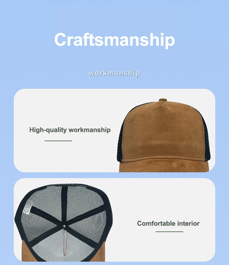 Suede Mesh Baseball Cap Men Casual Adjustable Trucker Hat Outdoor Cap For Harley Davidson Softail Sportster VRSC Touring X48 883