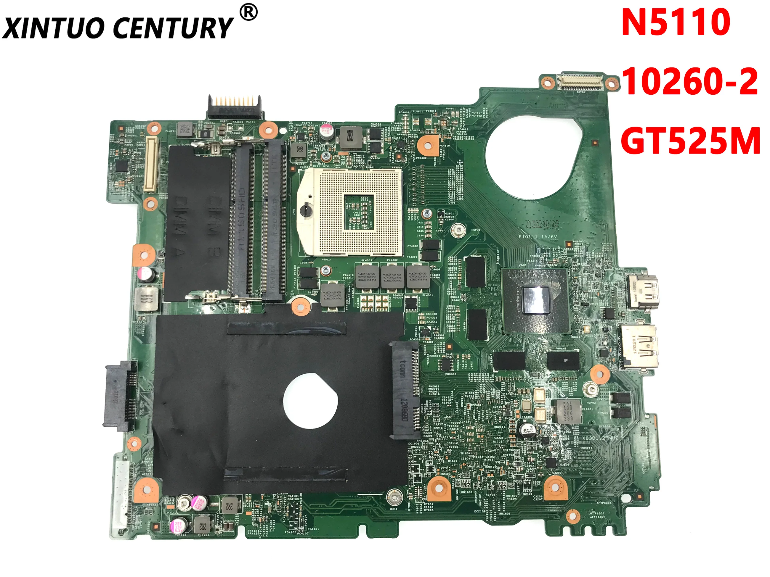 

CN-0J2WW8 0J2WW8 J2WW8 for Dell Inspiron 15R N5110 Laptop Motherboard 10260-2 Motherboard with GT525M GPU DDR3 HM67 100% Tested