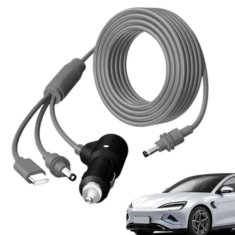 

Car charger cable DC car power cable 100W Fast Charging Multifunctional Charger Device Supply Cable Accessories Plug and Play