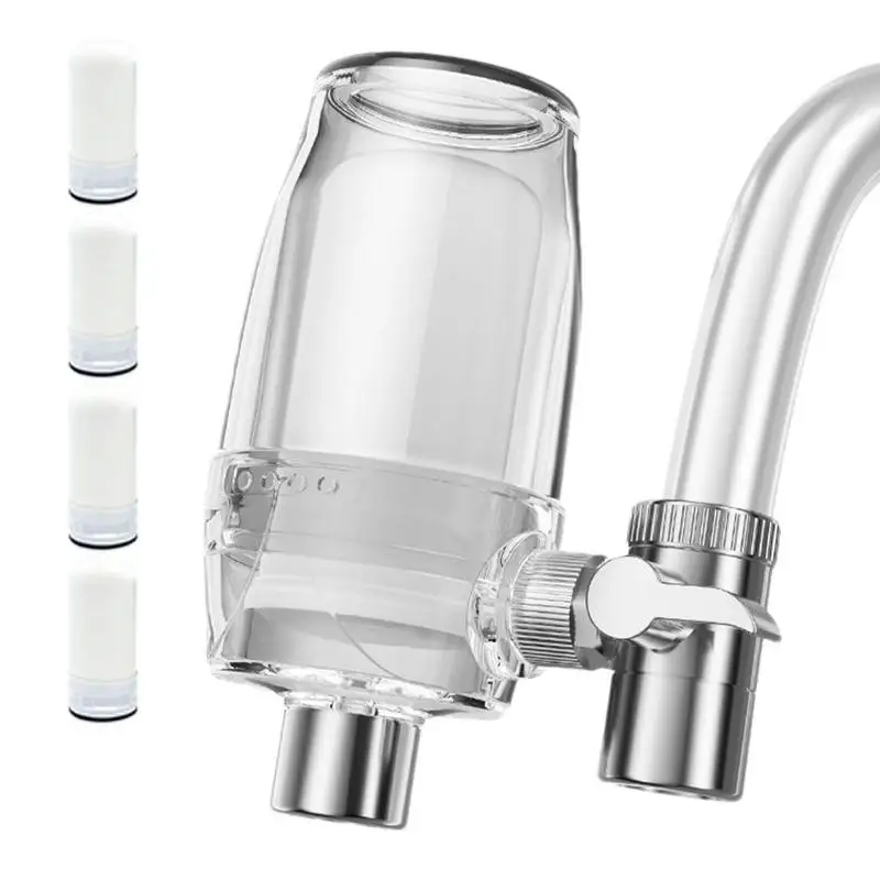 Sink Filter Water Faucet 2 Modes Adjustment Sink Water Filter 360-Degree Rotating Bathroom Faucet Filter Sink Faucet Filter